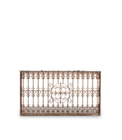 19th Century French Wrought Iron Console