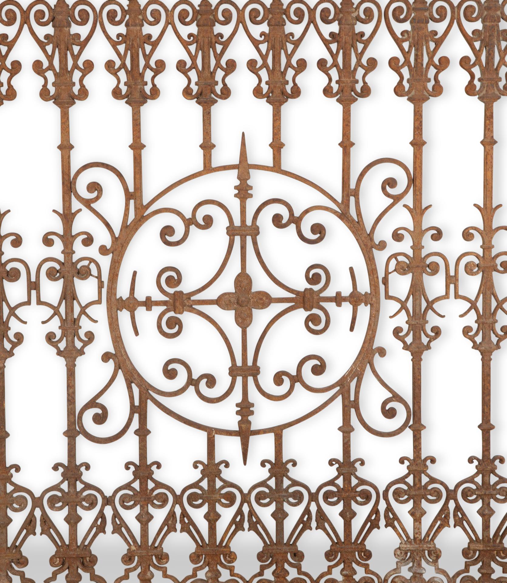 19th Century French Wrought Iron Console In Good Condition In Tetbury, Gloucestershire