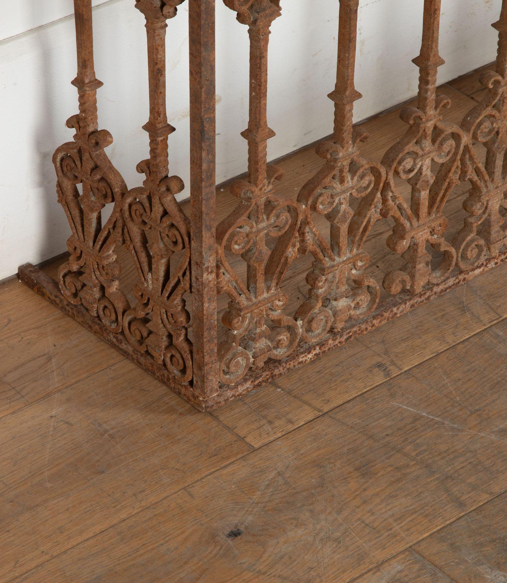 19th Century French Wrought Iron Console For Sale at 1stDibs