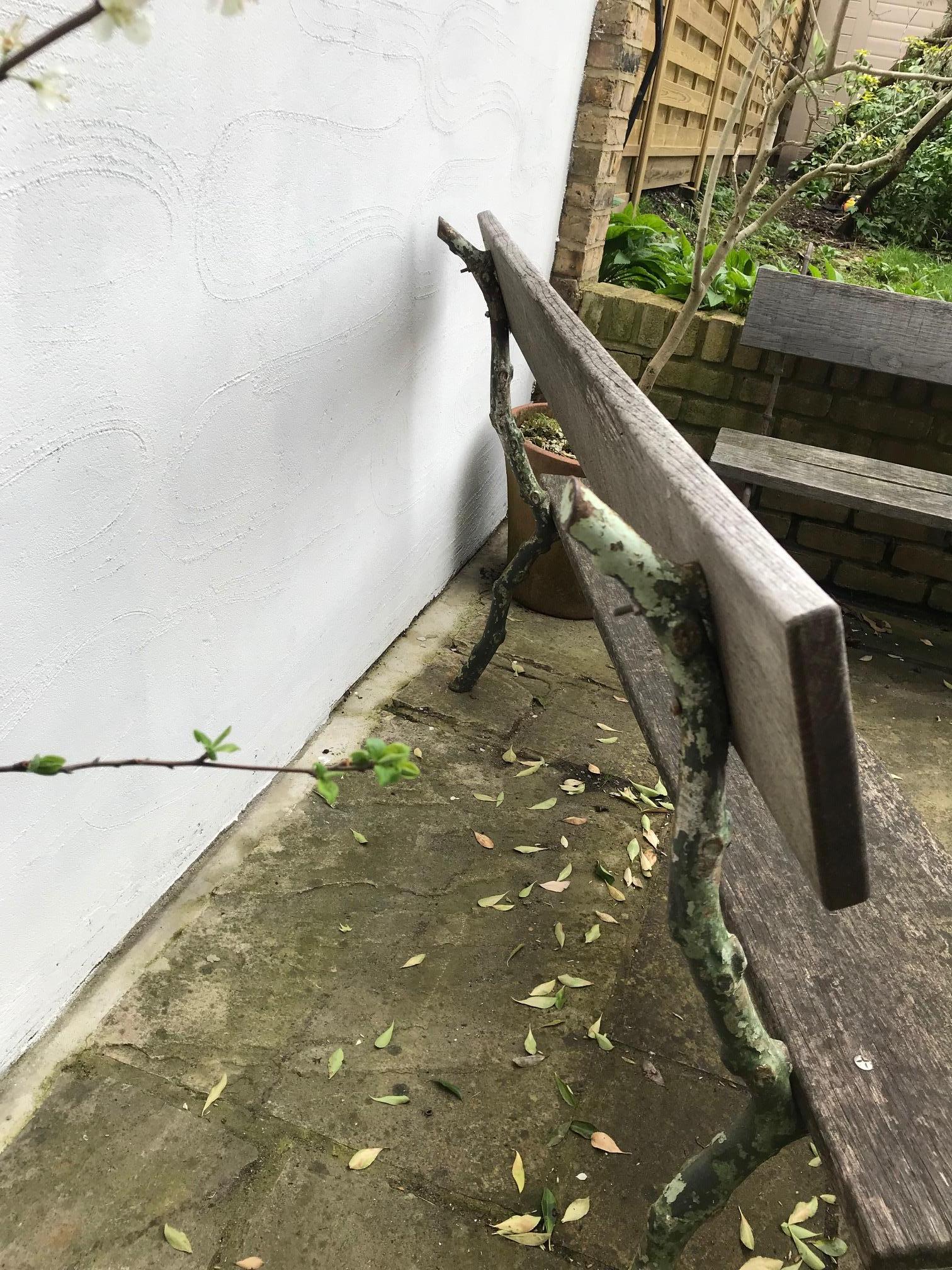 19th Century French Wrought Iron Garden Bench For Sale 9