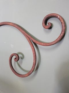 19th Century French Wrought Iron Portal Railings