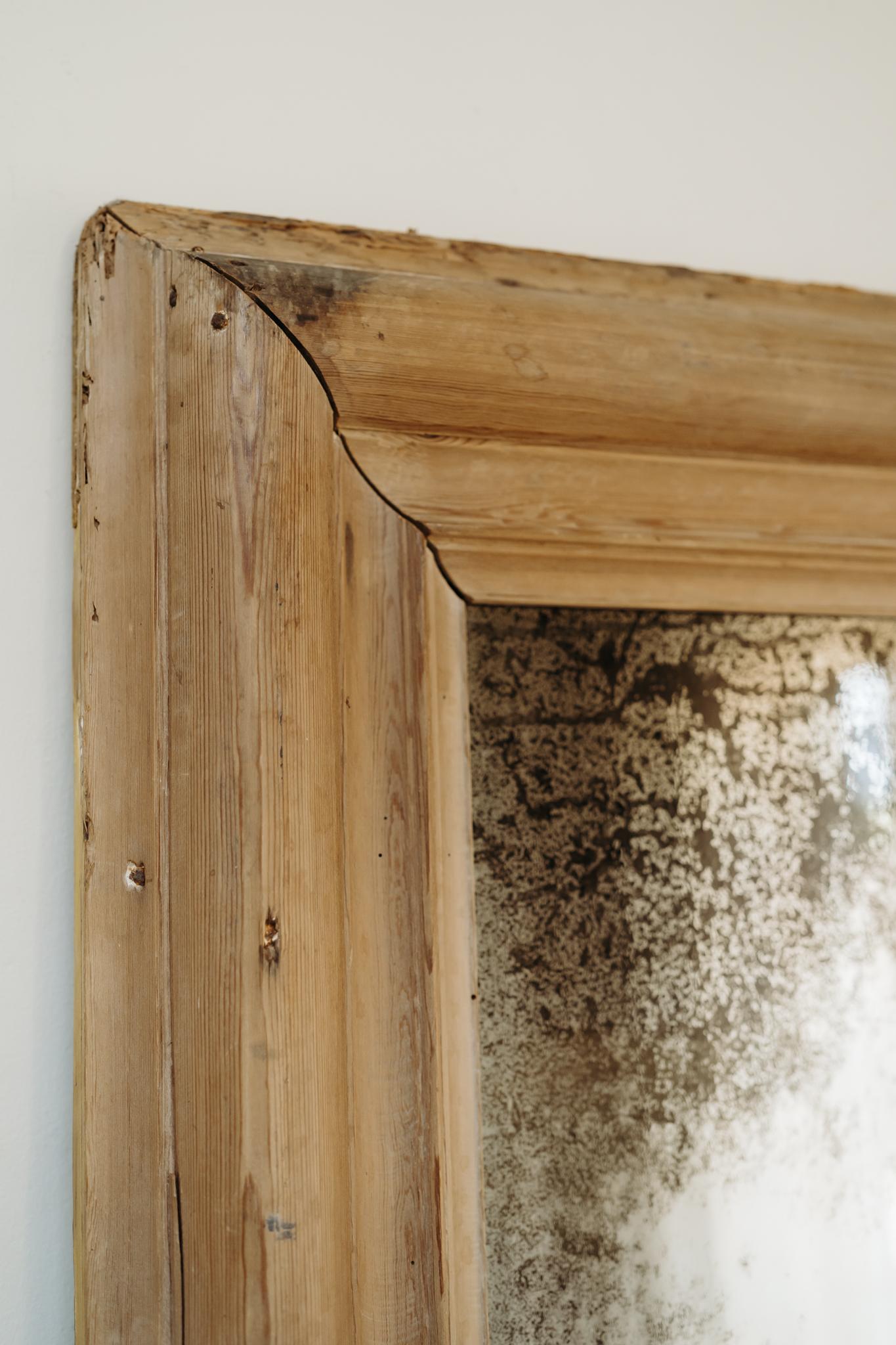 19th Century 19th century French xl mirror For Sale