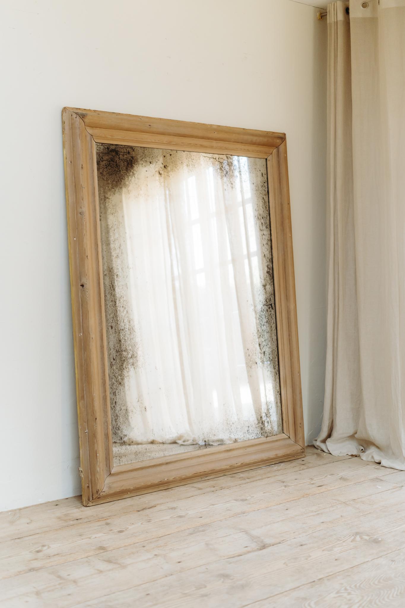 19th century French xl mirror For Sale 1