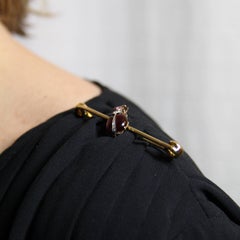 19th Century French Yellow Gold Insect Pin Brooch