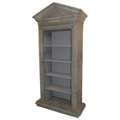 19th Century French Zinc Bibliotech