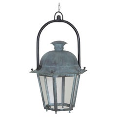 19th Century French Zinc Lantern