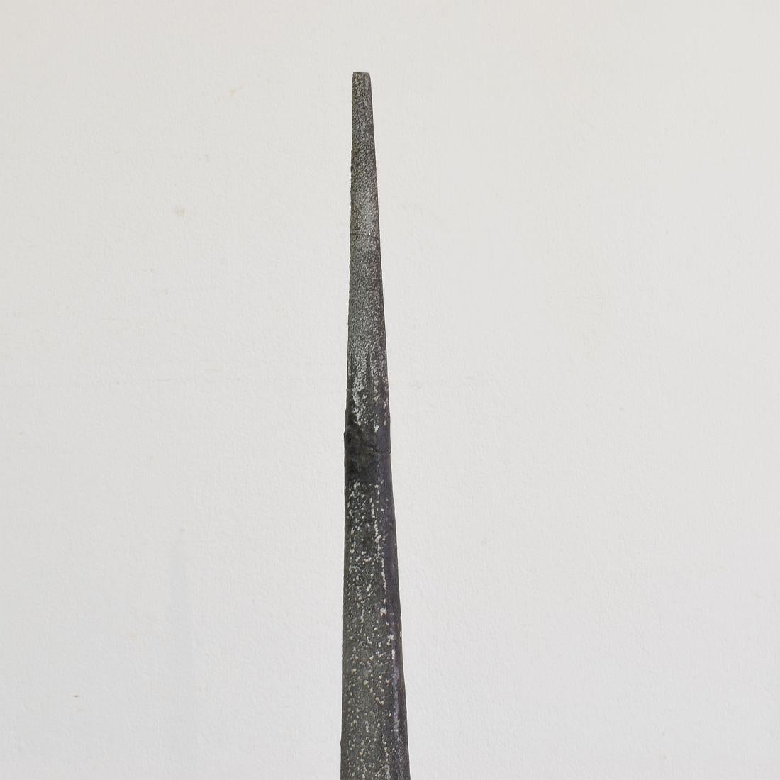 19th Century French Zinc Roof Finial 4