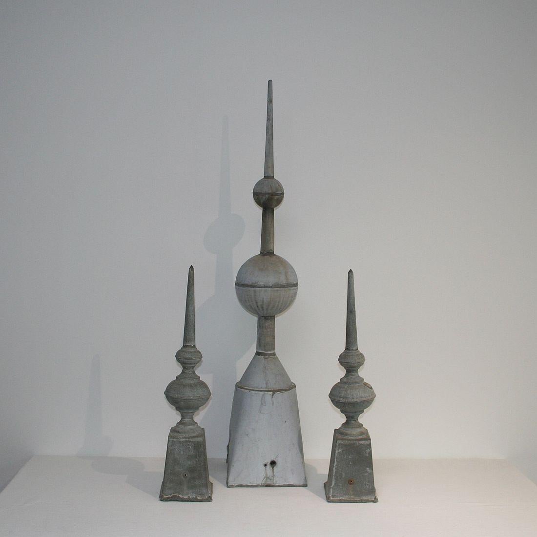 19th Century French Zinc Roof Finial 6