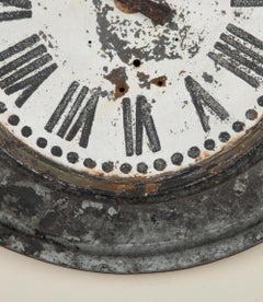19th Century French Zinc Tower Clock