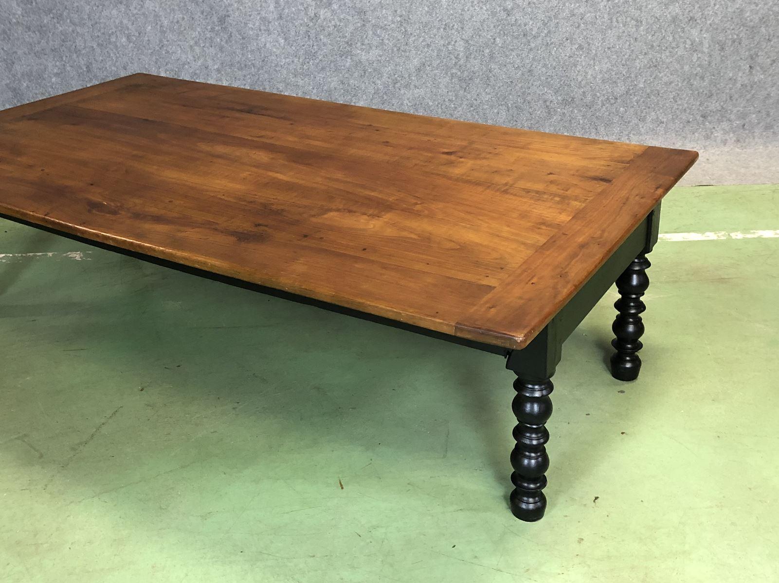 Mid-19th Century 19th Century Fruit Wood Coffee Table For Sale