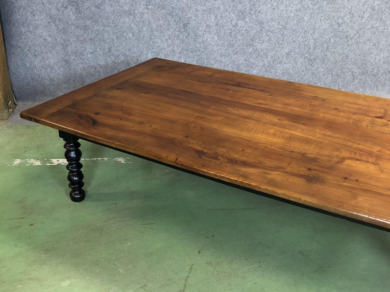 Fruitwood 19th Century Fruit Wood Coffee Table For Sale