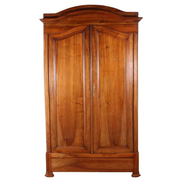 19th Century Fruitwood Armoire from France