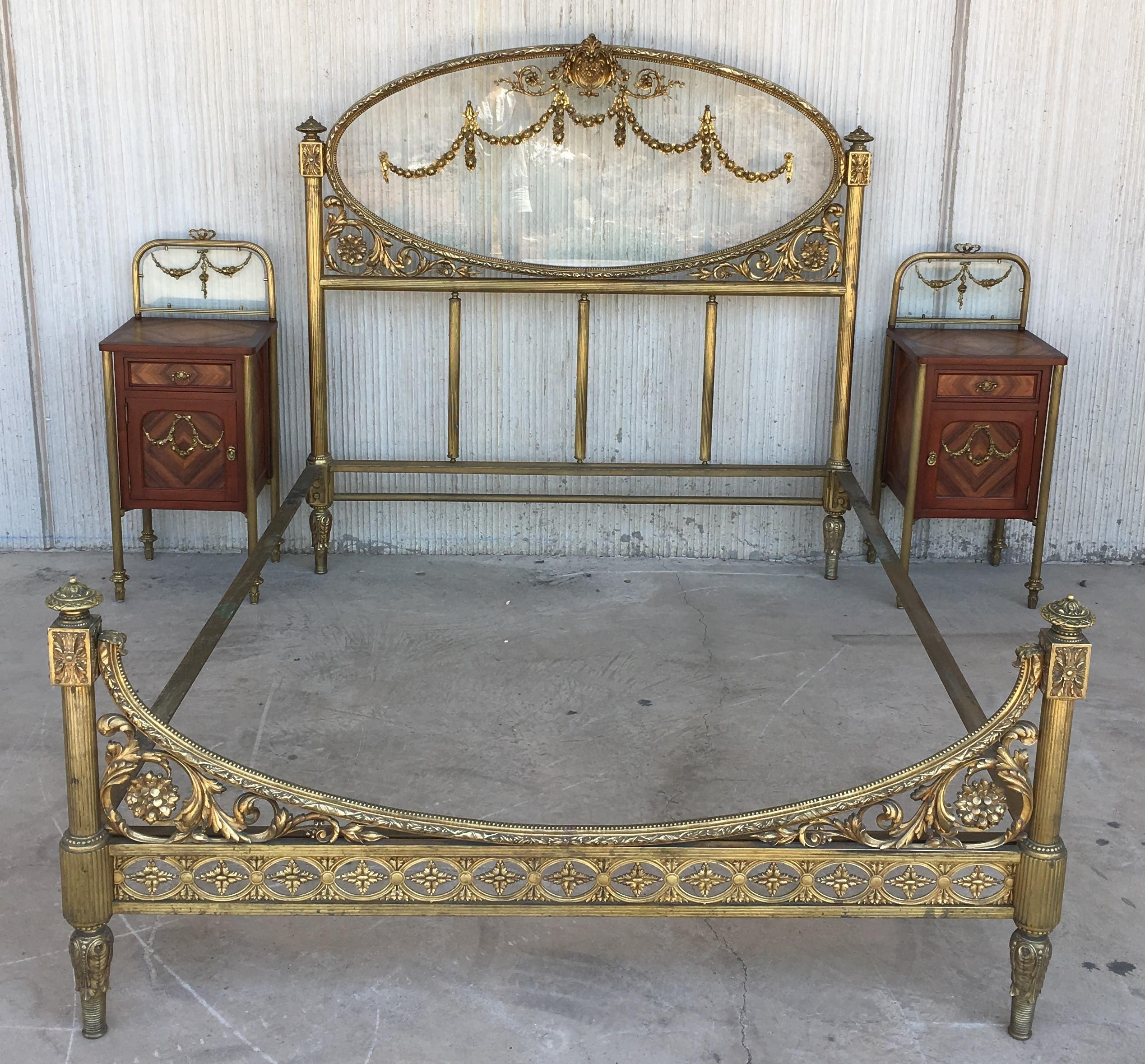 brass bedroom sets