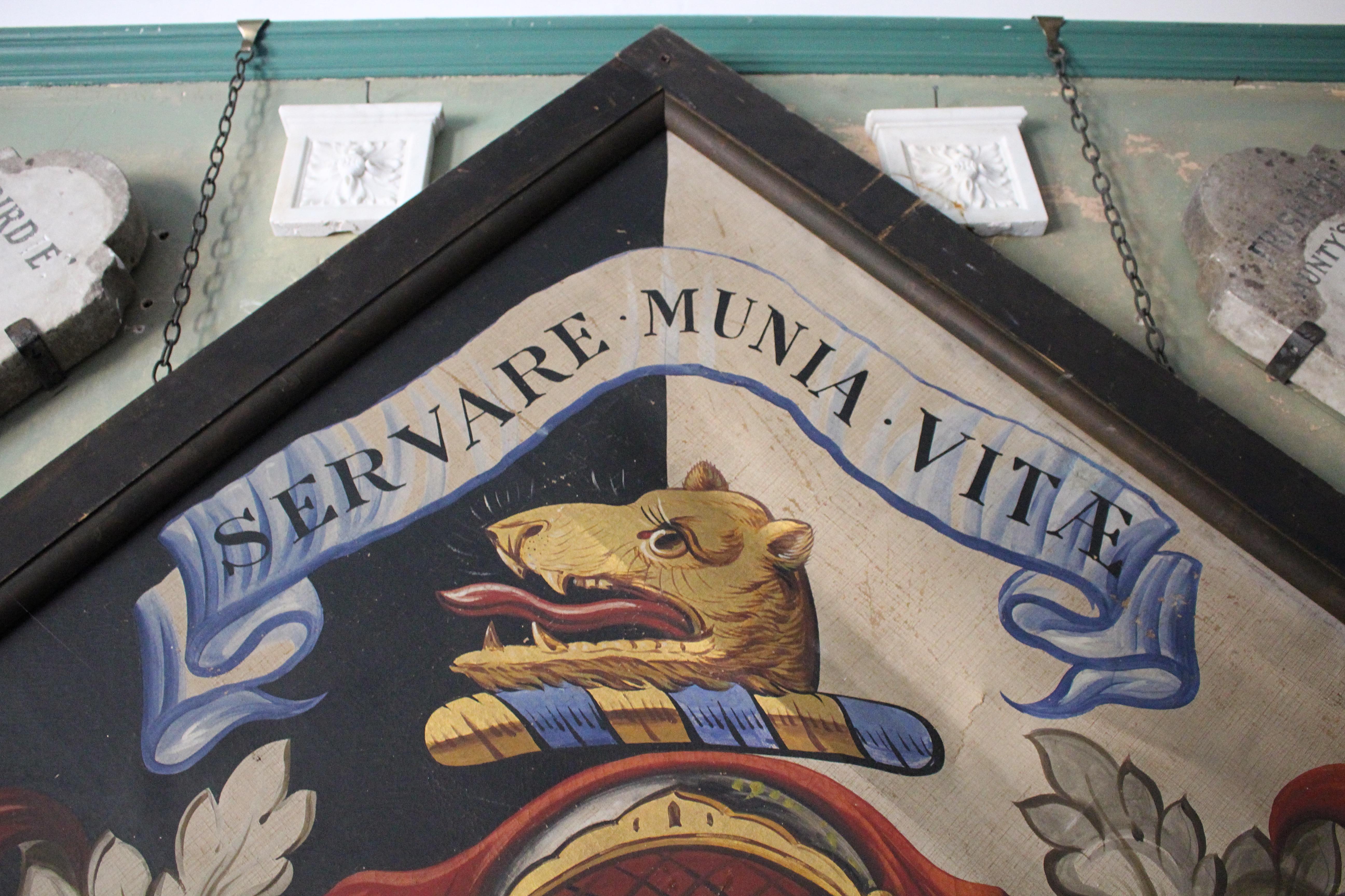 Cofano funerario del XIX secolo Sir Henry Oglander Memento Mori Curiosità in vendita 3