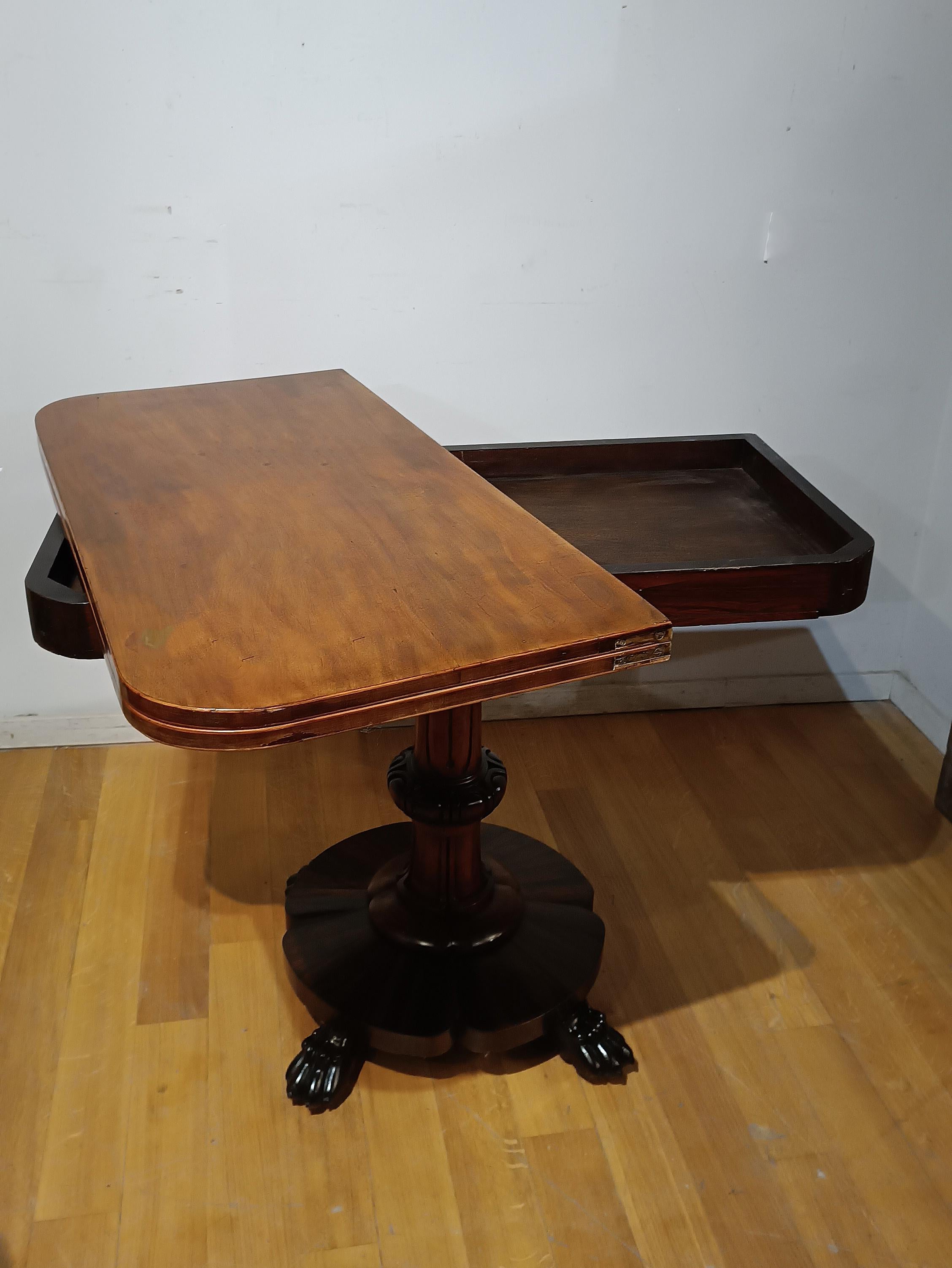 19th CENTURY GAME TABLE For Sale 4