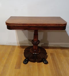 19th CENTURY GAME TABLE