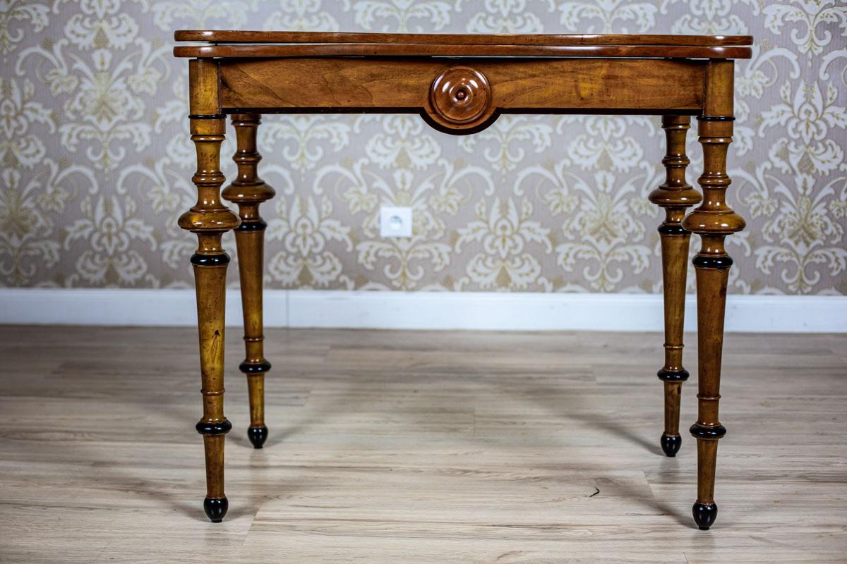 19th Century Game Table In Good Condition For Sale In Opole, PL