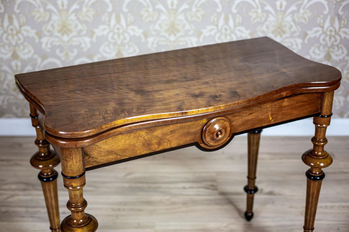 Wood 19th Century Game Table For Sale