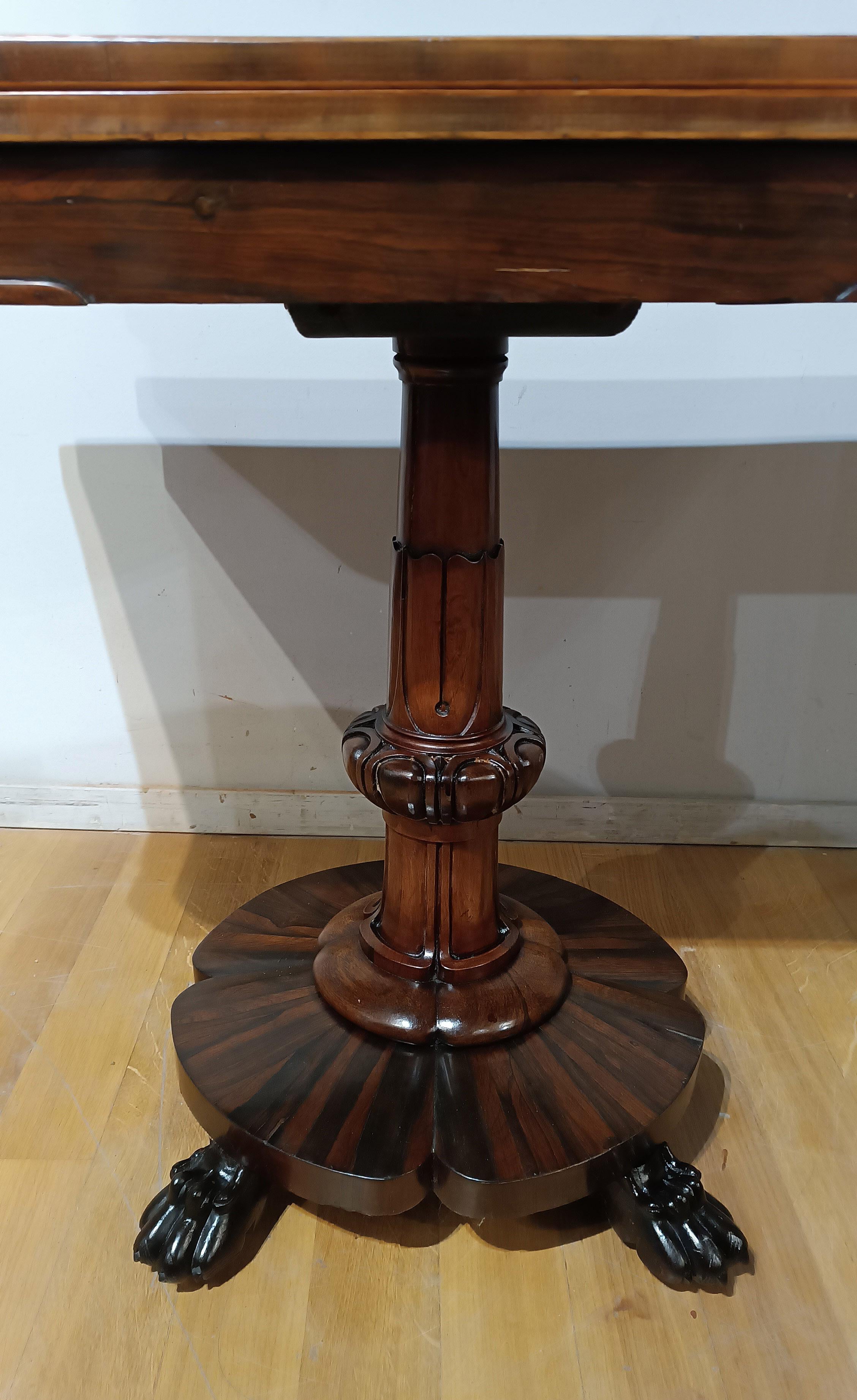 19th Century 19th CENTURY GAME TABLE For Sale