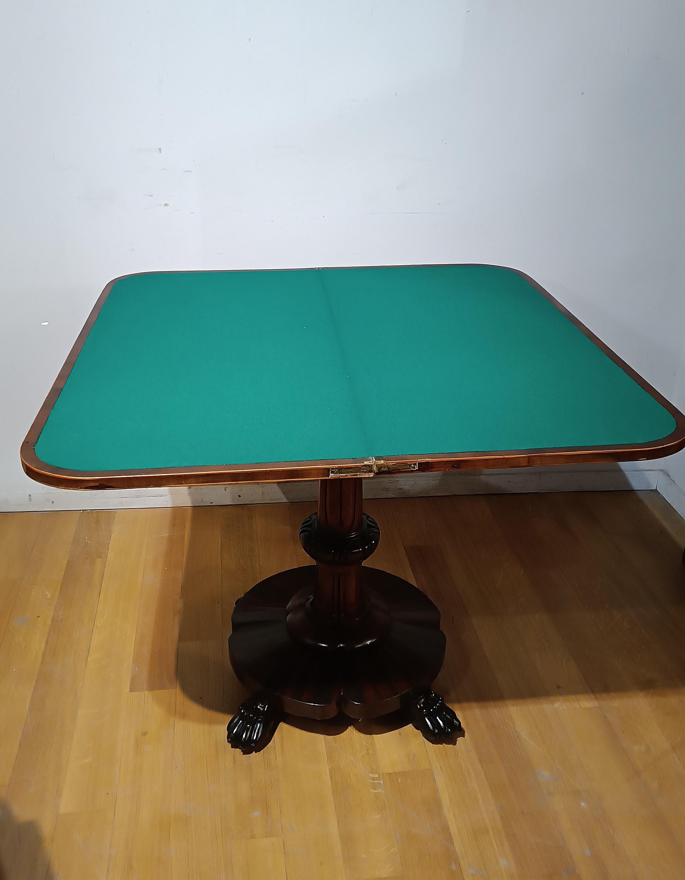 19th CENTURY GAME TABLE For Sale 1