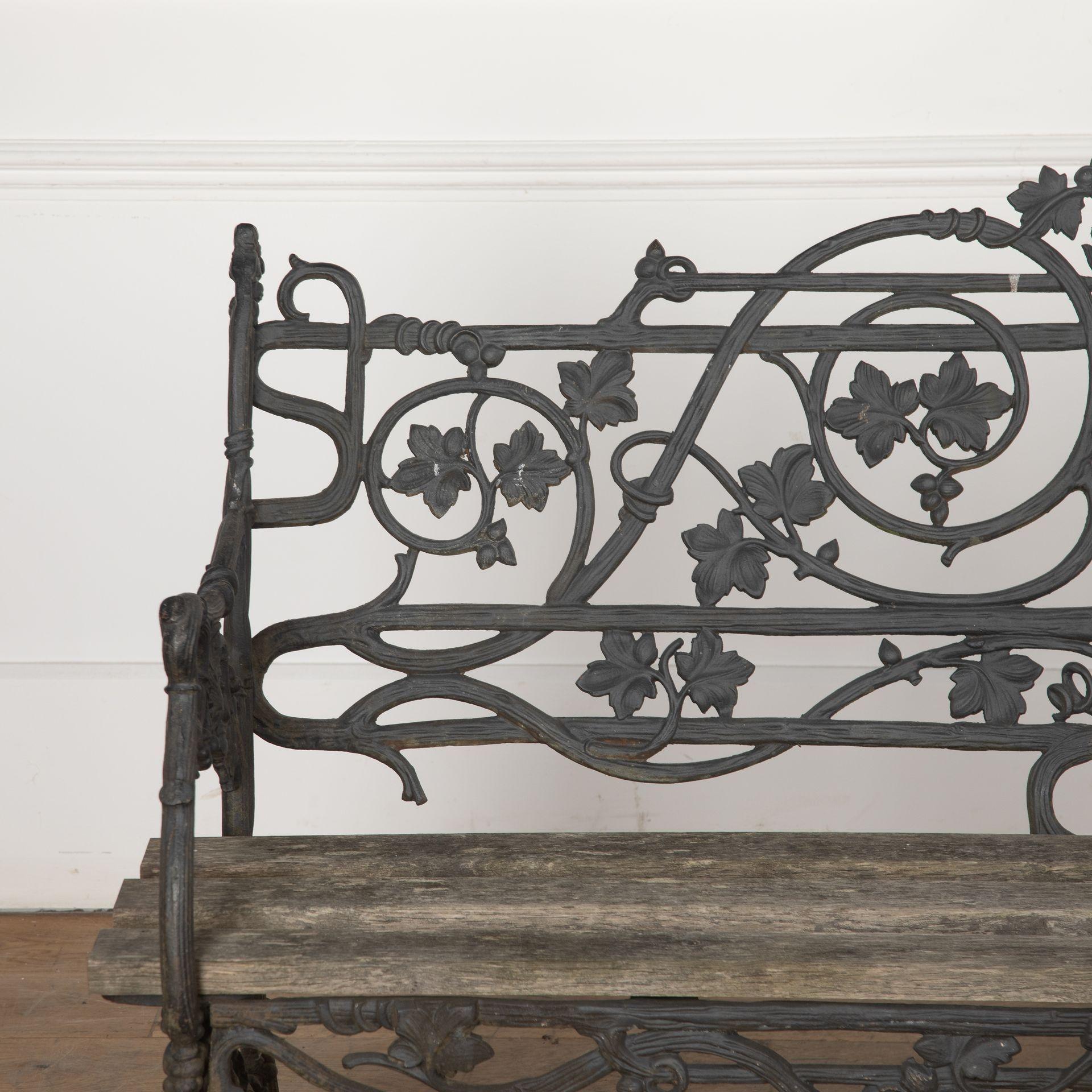 19th Century Garden Bench In Good Condition For Sale In Gloucestershire, GB