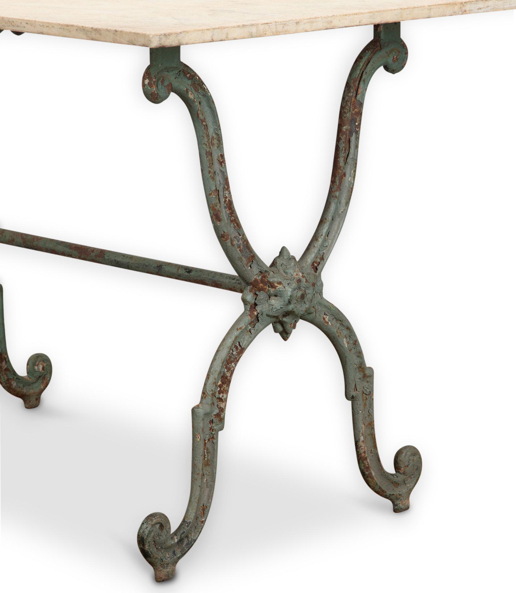 19th Century Garden Bistro Table In Good Condition For Sale In Tetbury, Gloucestershire