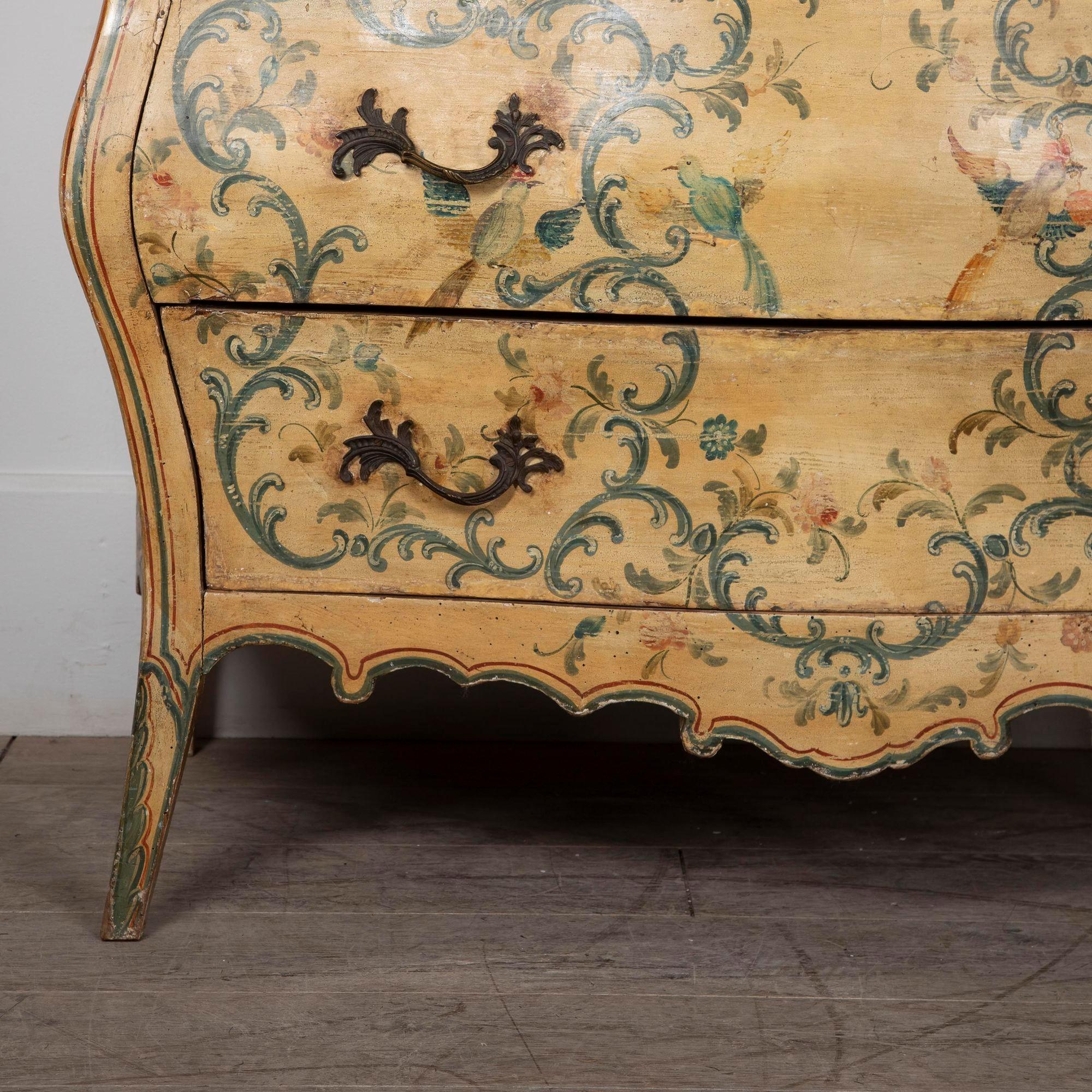 Wood 19th Century Genoese Commode For Sale