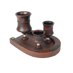 19th Century Gentleman's Club Horseshoe Smoking Tray