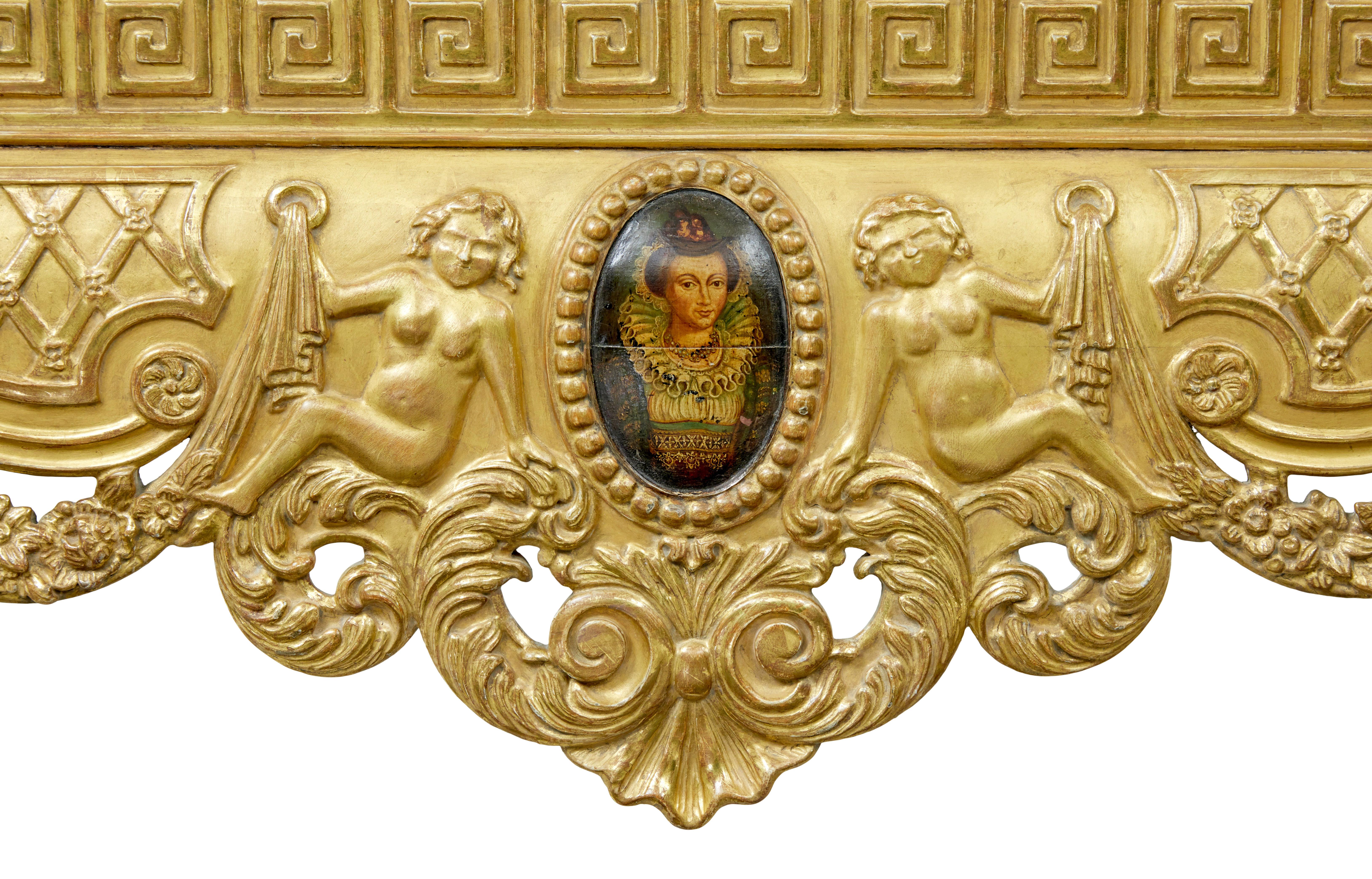 19th century George II influenced marble top center table For Sale 3