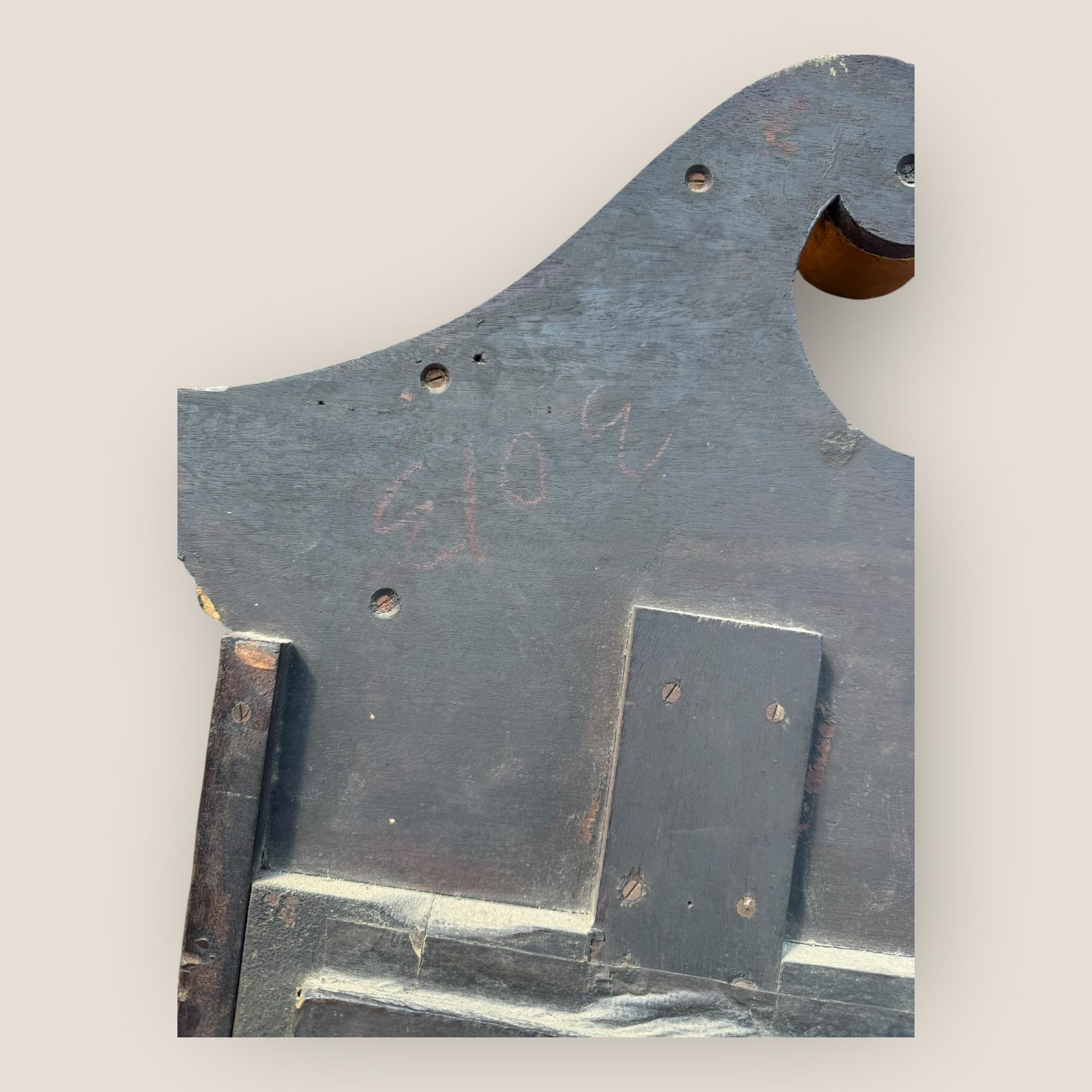 Specchio da parete in stile Giorgio II del XIX secolo, dorato e in mogano in vendita 5