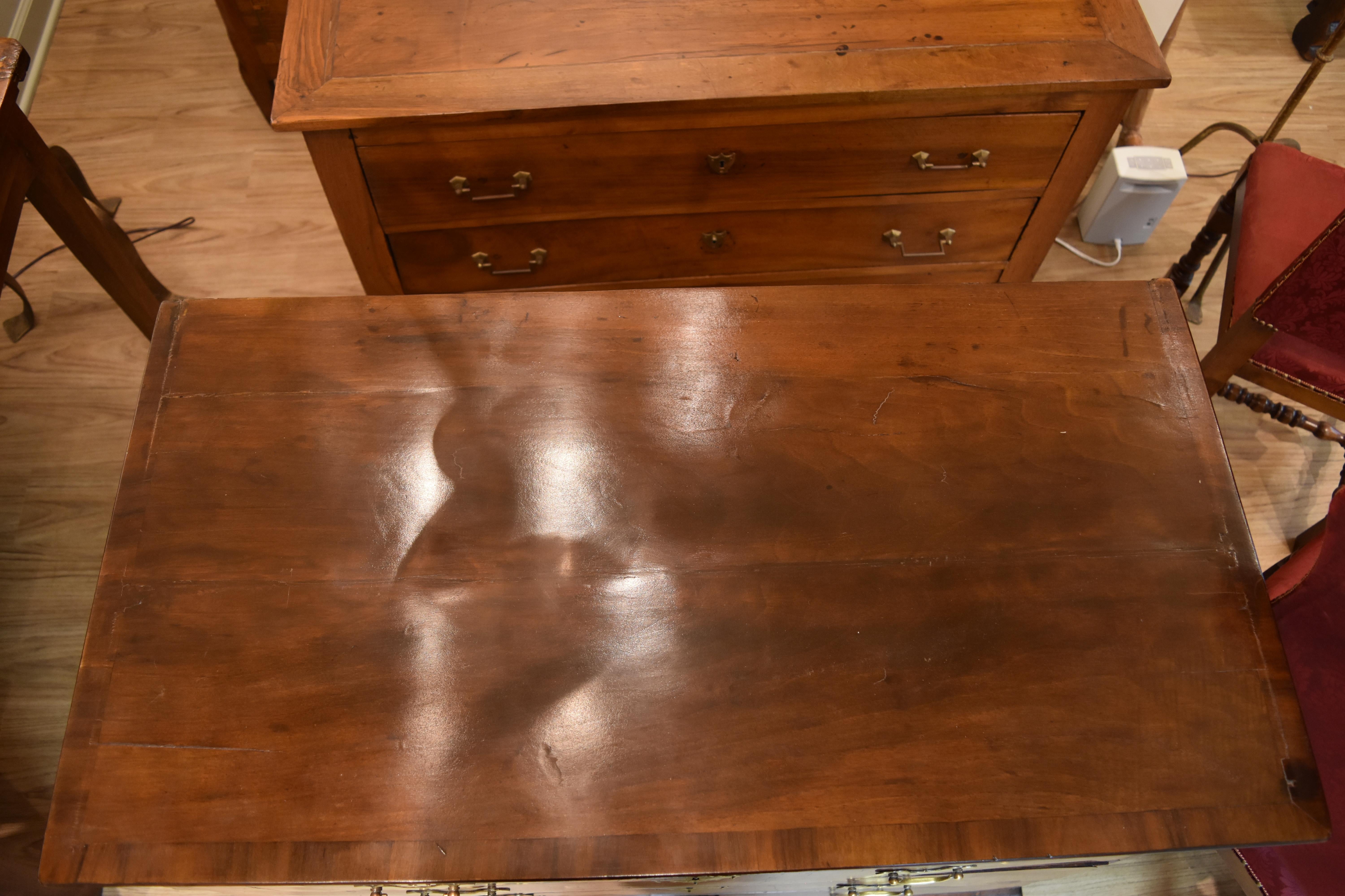 19th Century George II Walnut Chest or Commode 1