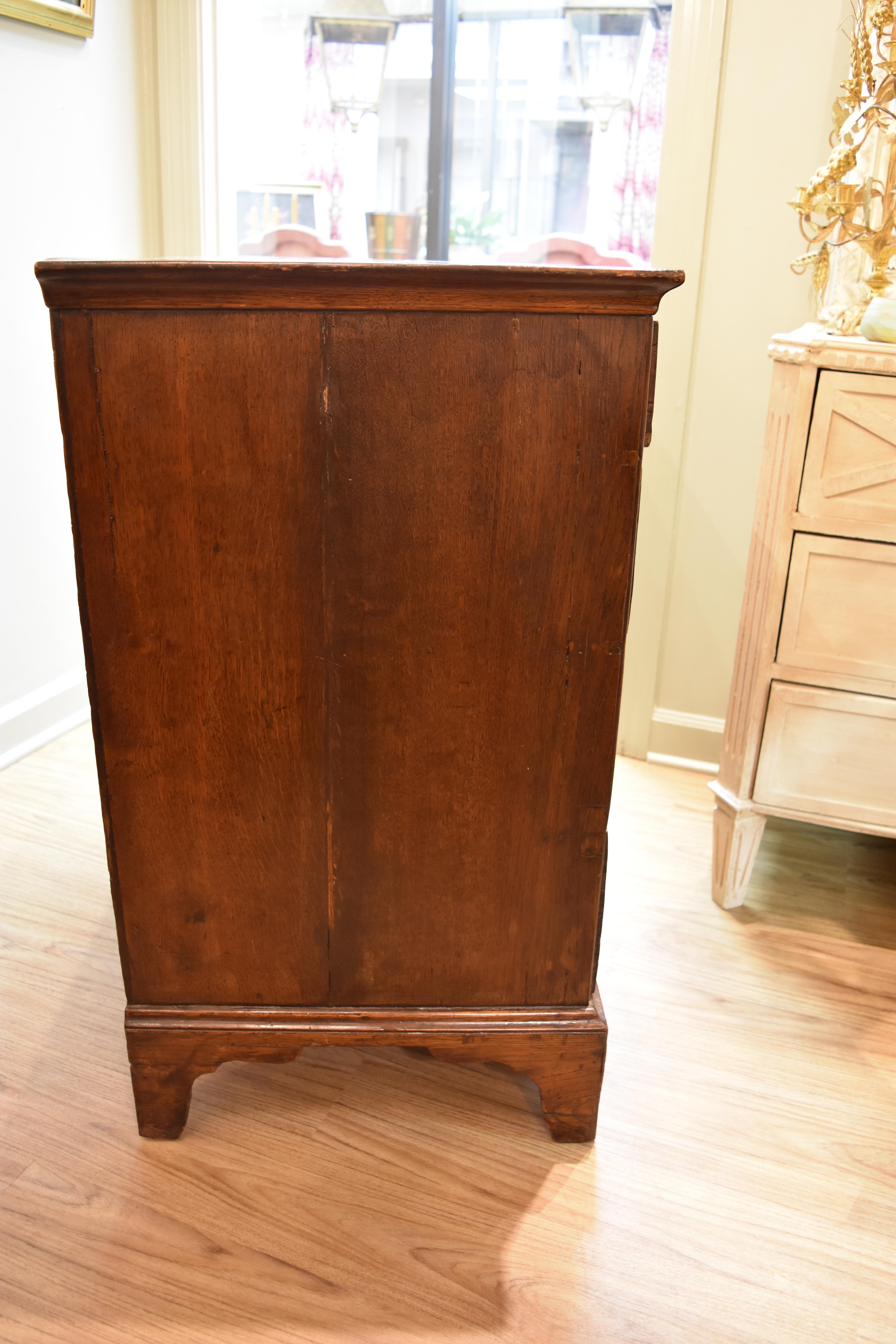 19th Century George II Walnut Chest or Commode 3