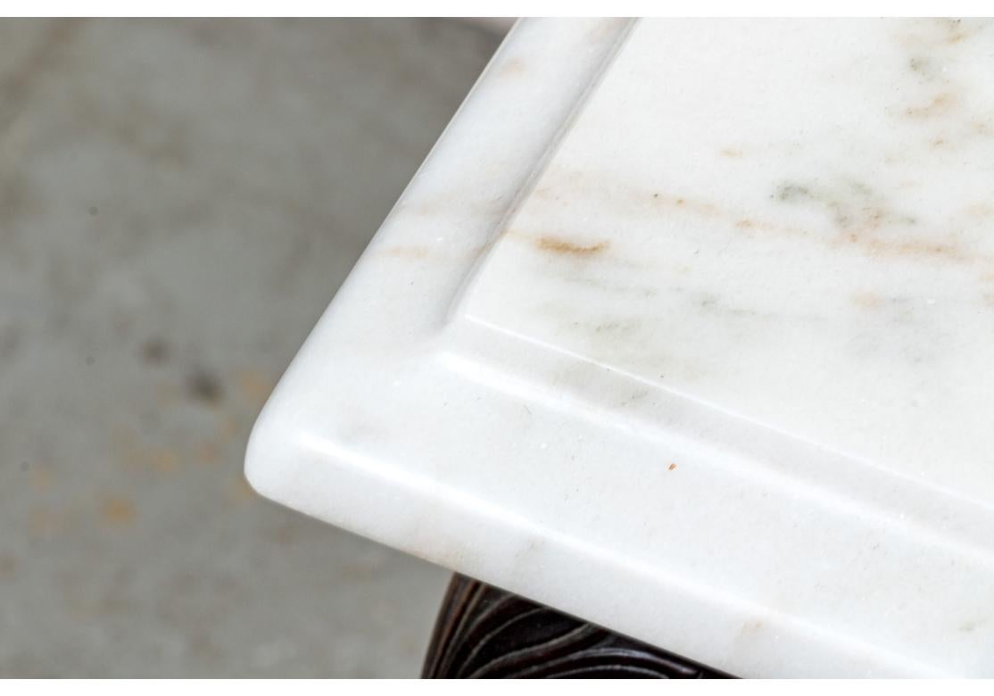 Table George II du 19ème siècle avec plateau en marbre en vente 6