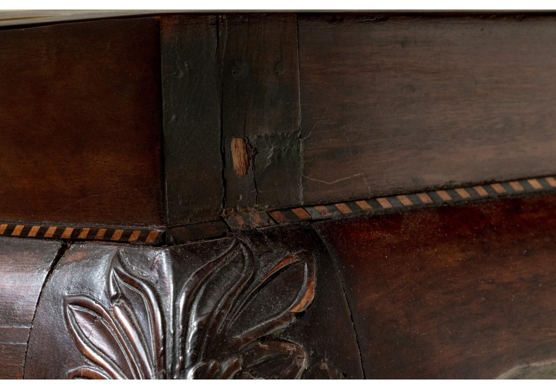 Table George II du 19ème siècle avec plateau en marbre en vente 8