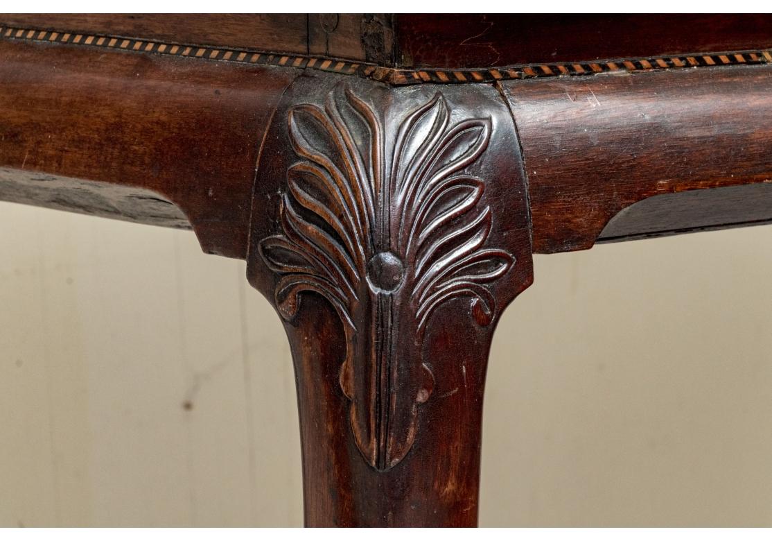 Table George II du 19ème siècle avec plateau en marbre en vente 1