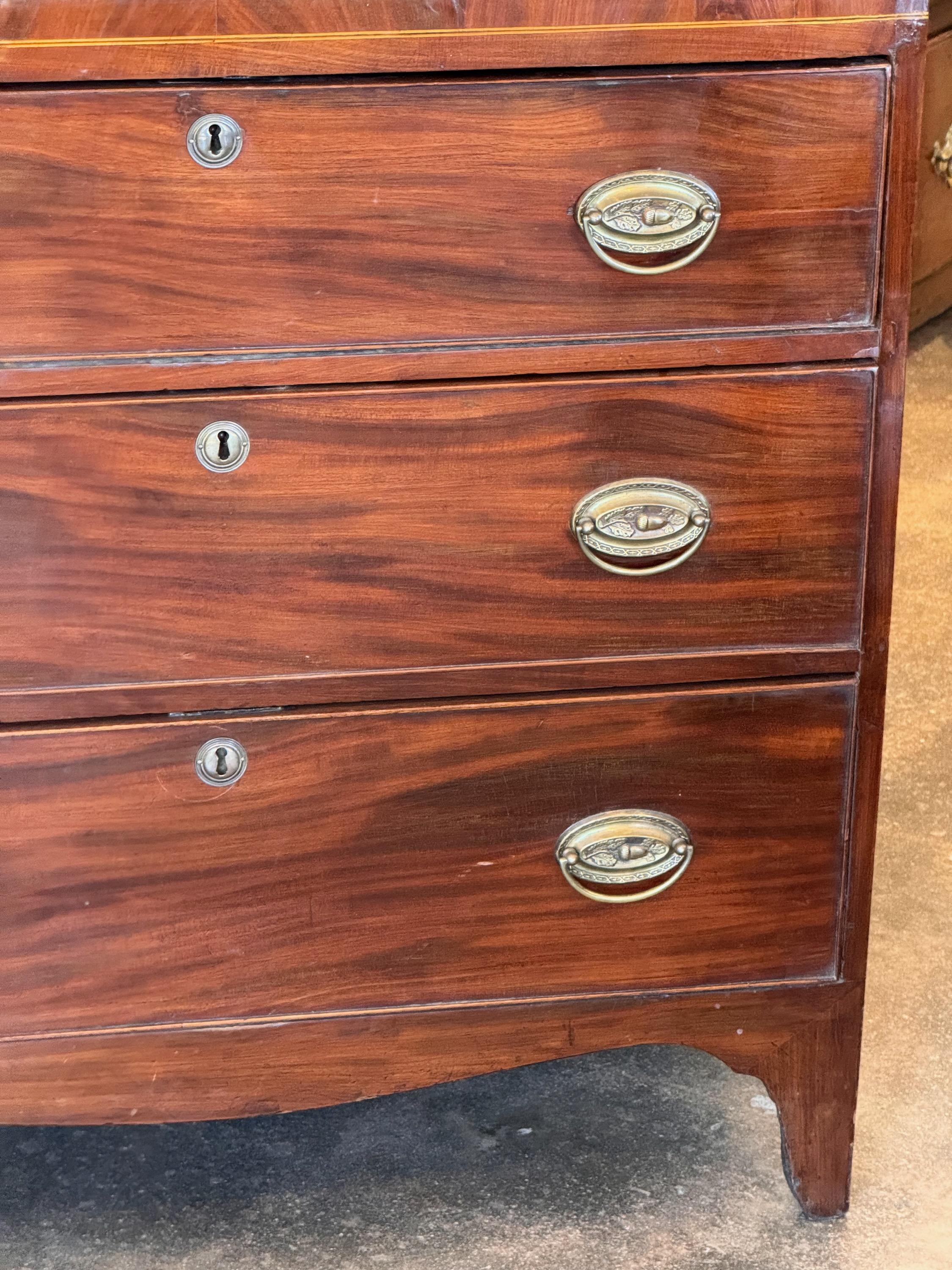 19th Century George III Chest In Good Condition For Sale In Charlottesville, VA