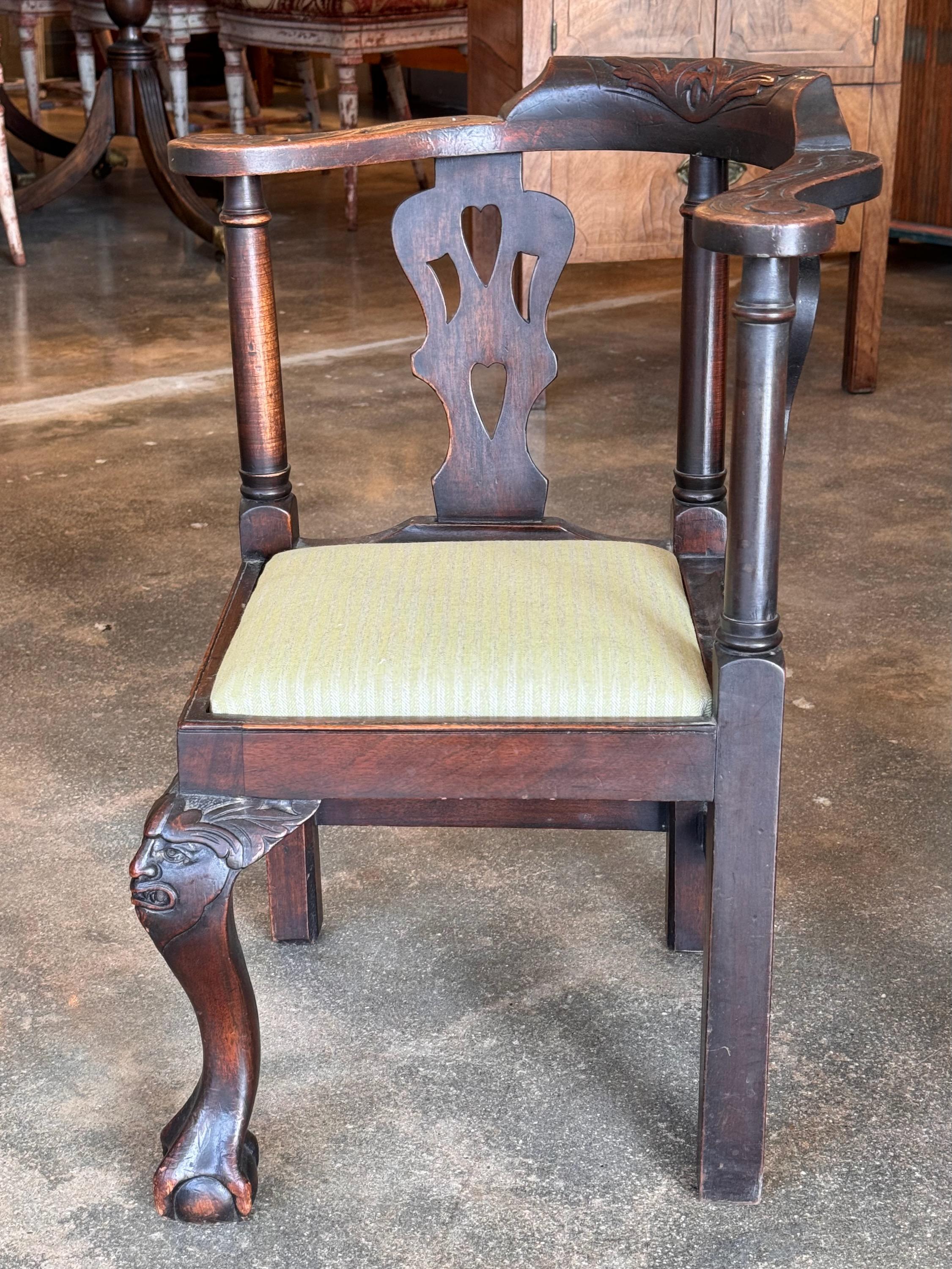 19th Century George III Childs Corner Chair For Sale 2