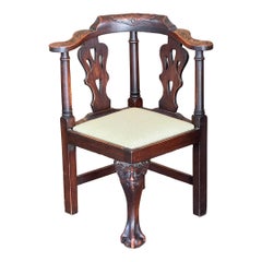 Silla esquinera George III Childs del siglo XIX