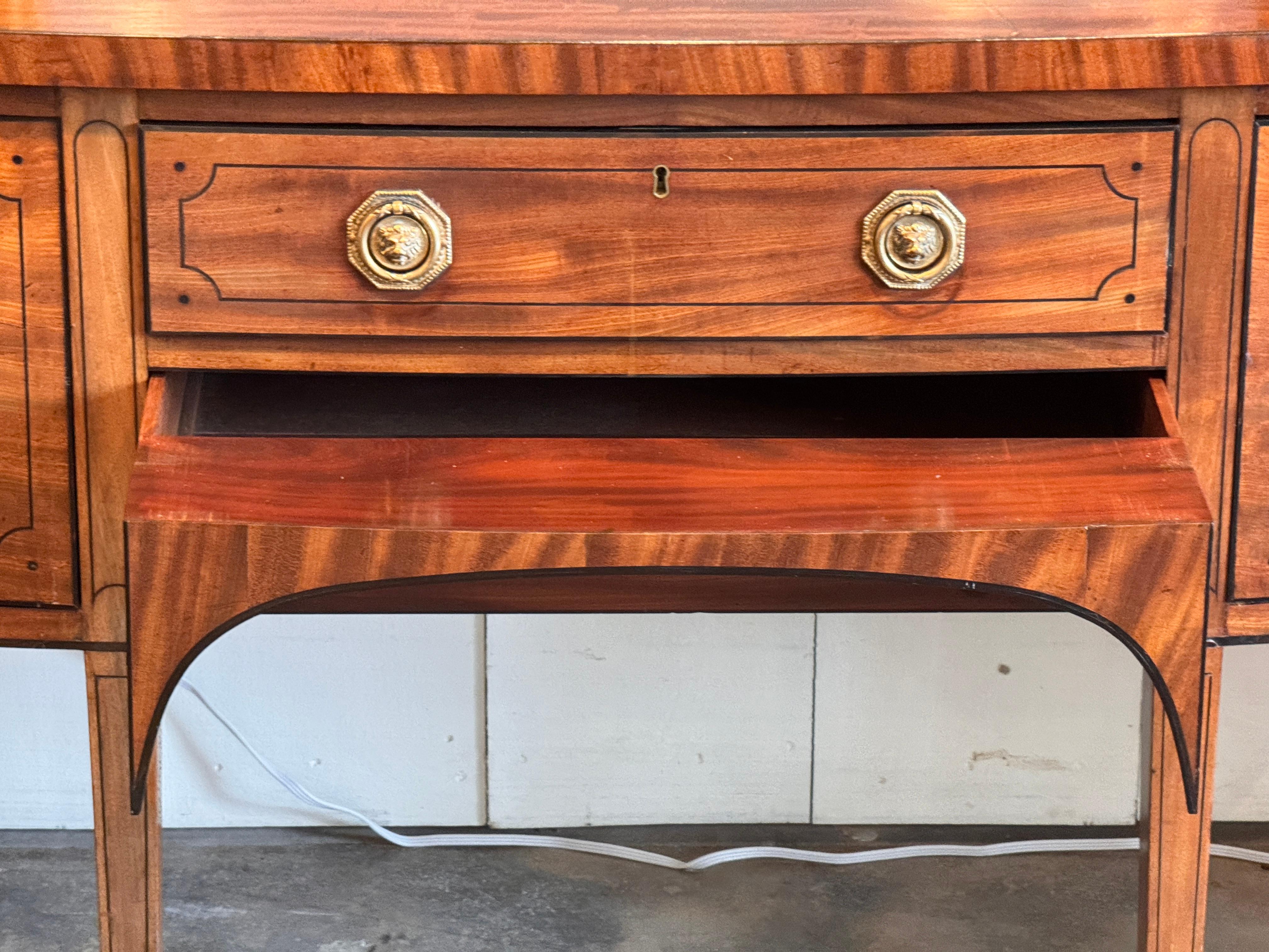 19th Century George III Inlaid Sideboard For Sale 2
