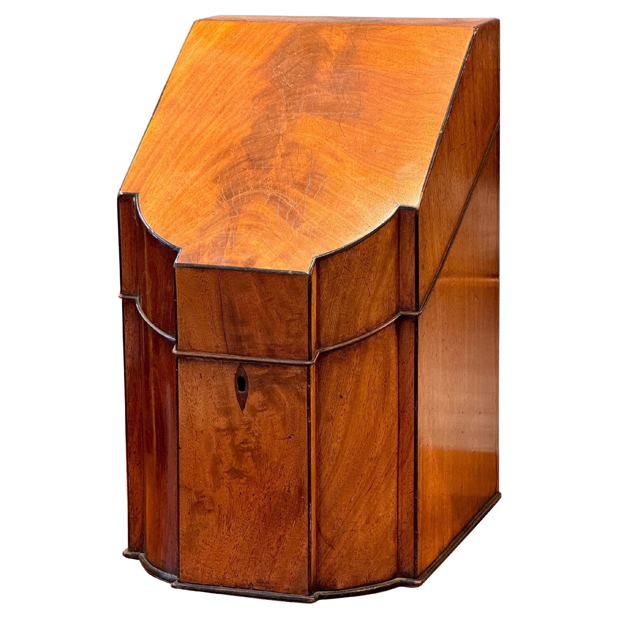 Caja para cuchillos Jorge III del siglo XIX