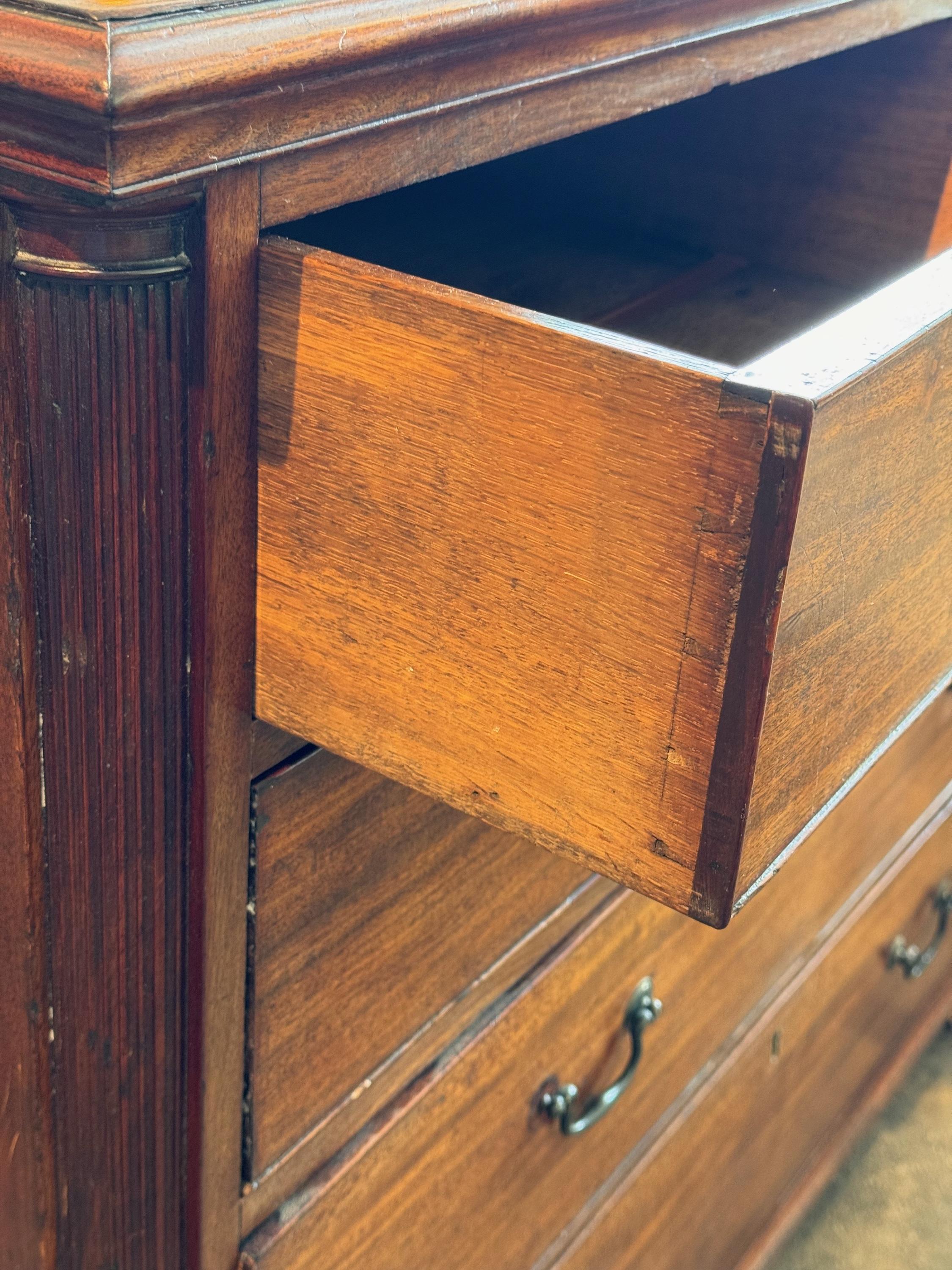 Cassapanca in mogano di Giorgio III del XIX secolo in vendita 2