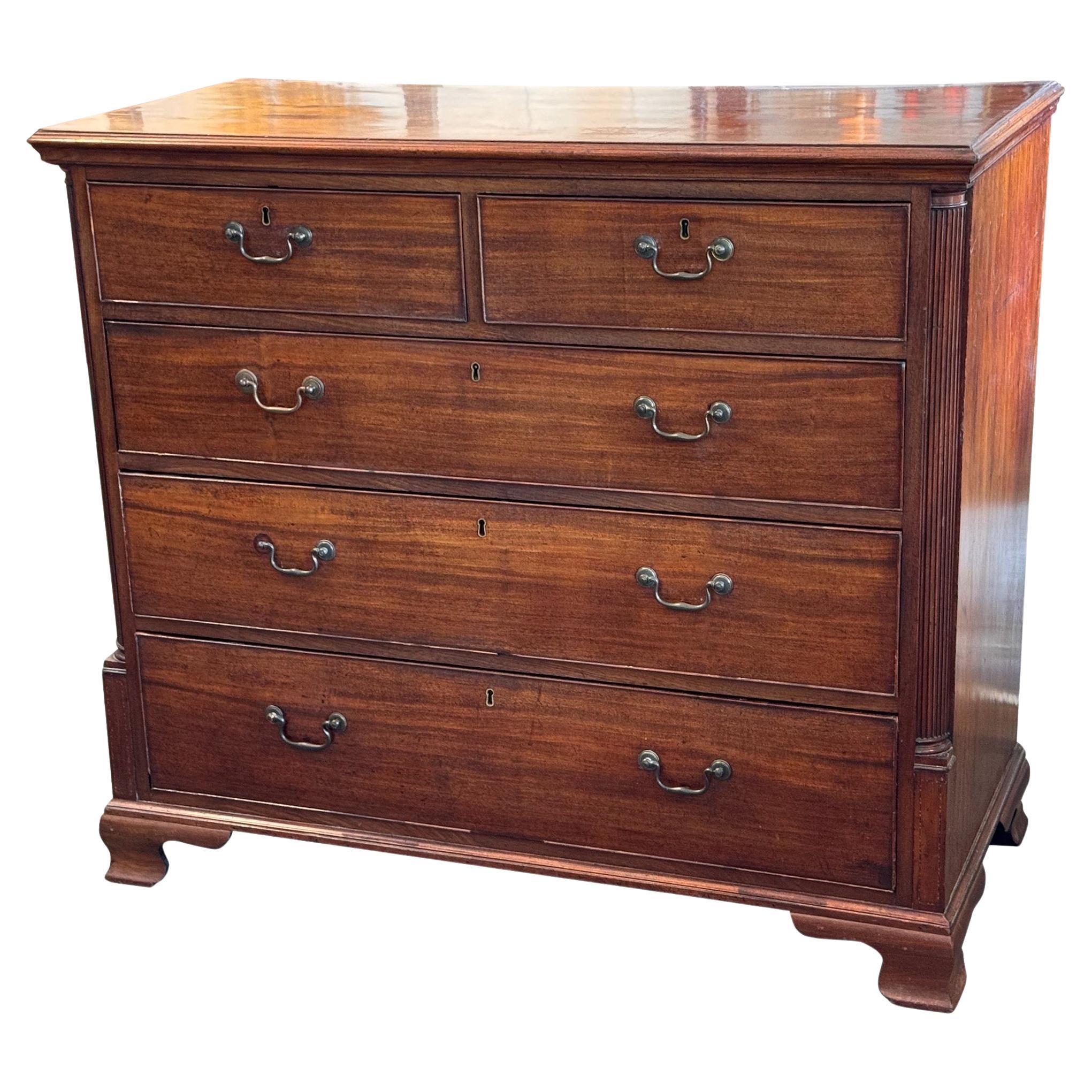 19th Century George III Mahogany Chest