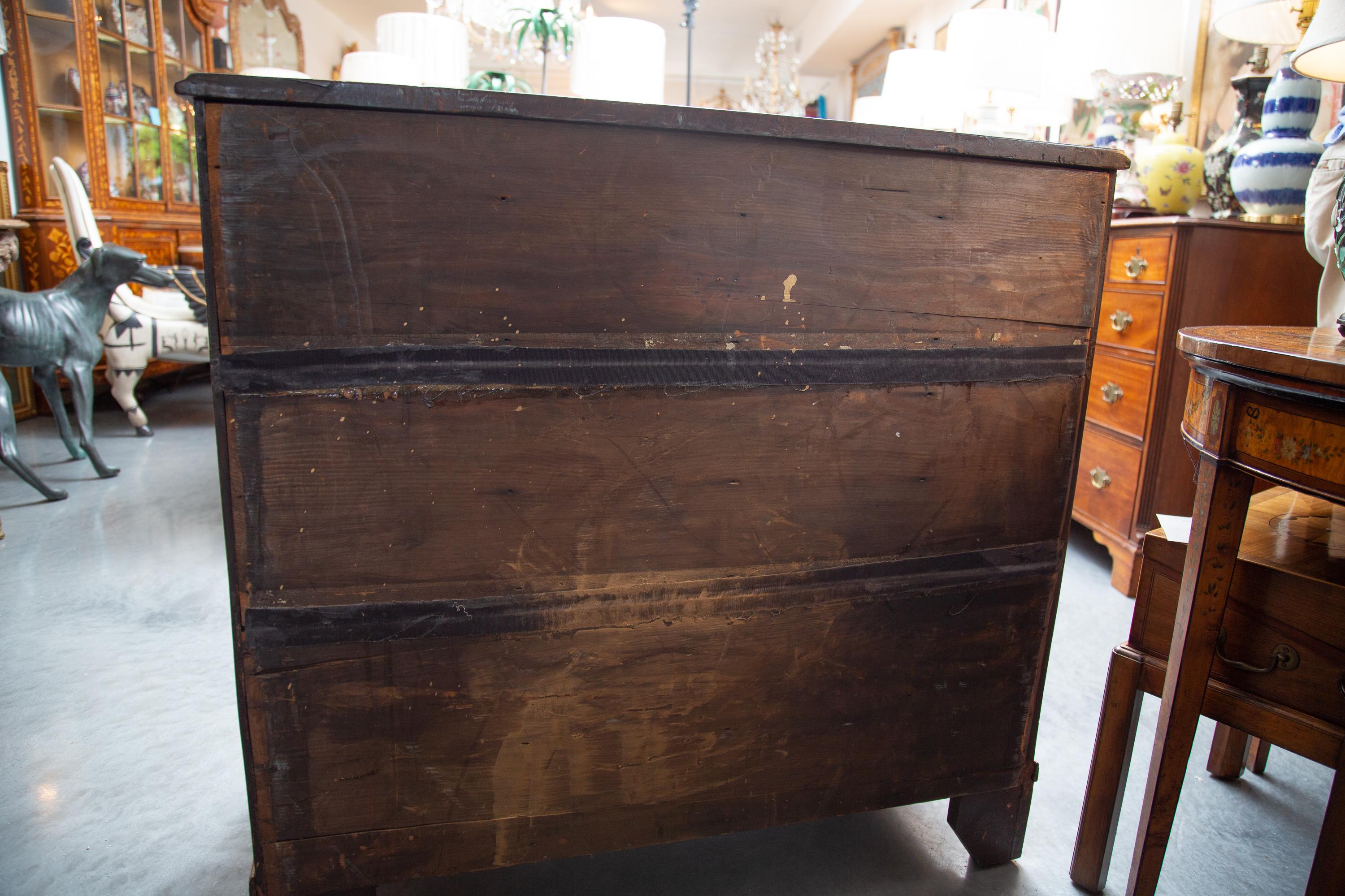 19th Century George III Mahogany Chest of Drawers For Sale 6