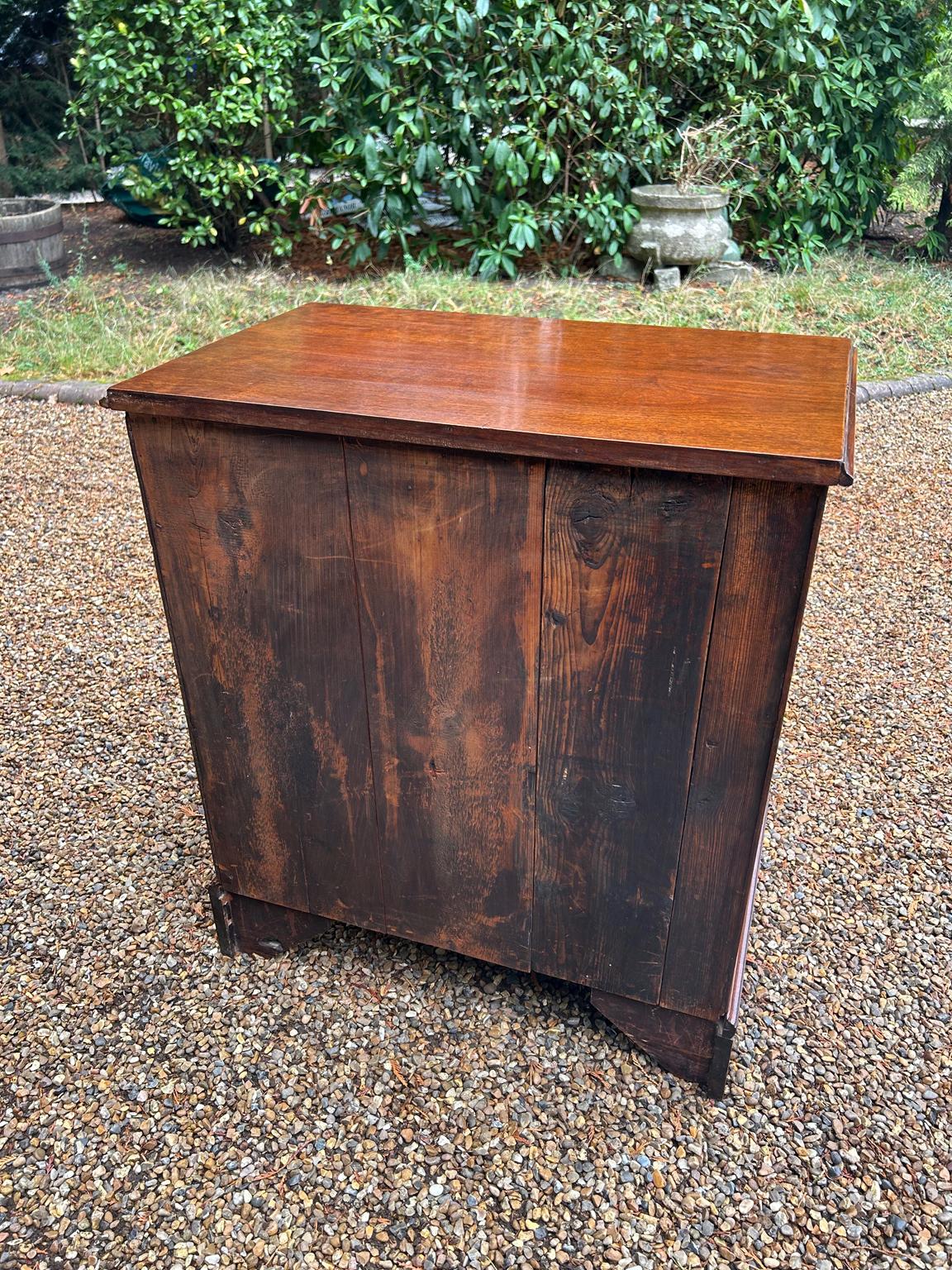 Cassettiera in mogano di Giorgio III del XIX secolo in vendita 3