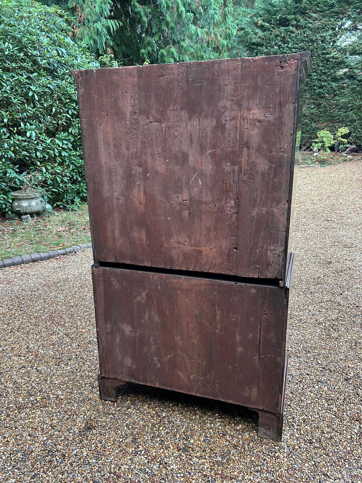 Cassapanca in mogano del 19° secolo (Giorgio III) / Tallboy in vendita 2