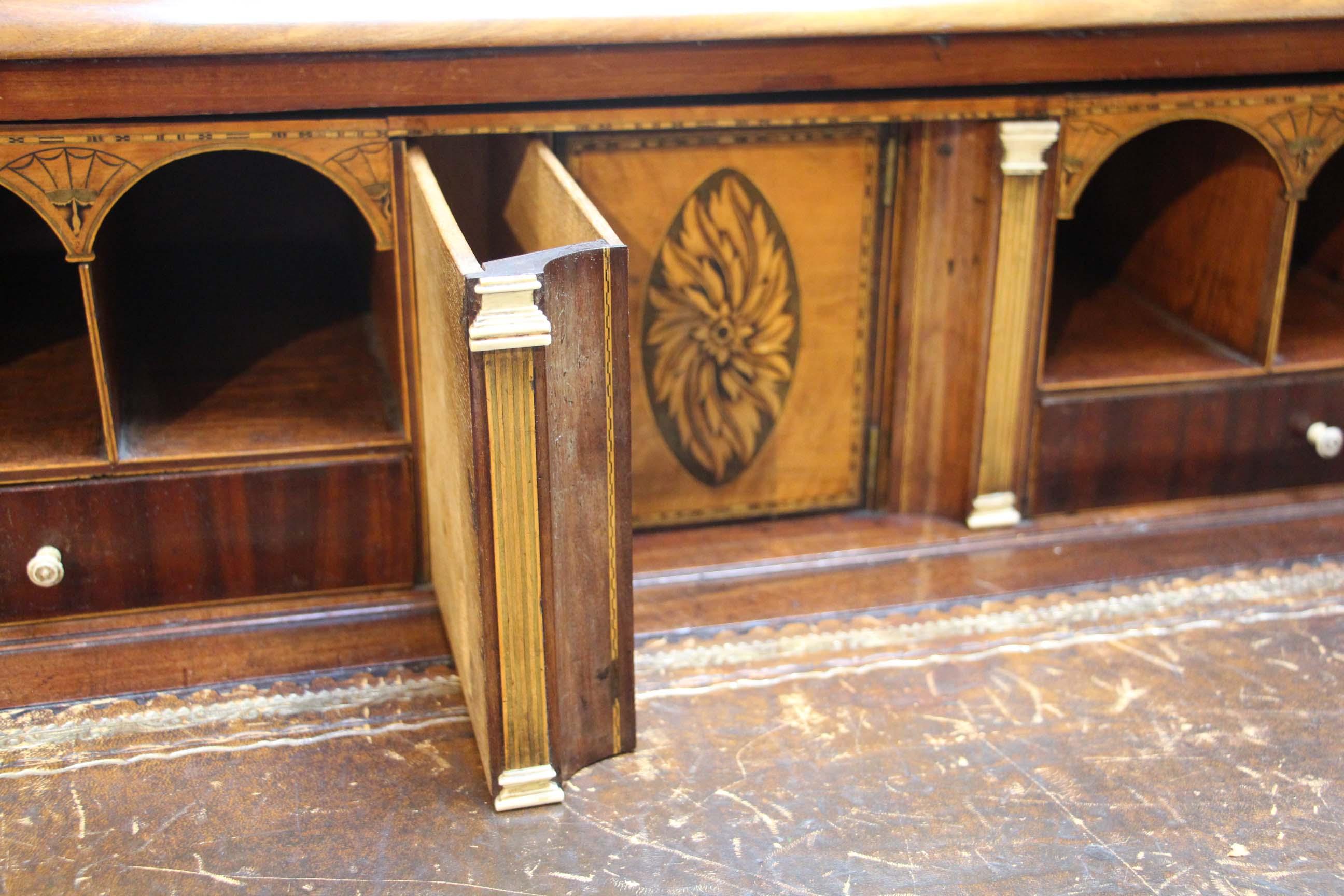 19th Century George III Secretary Desk/Chest  For Sale 5