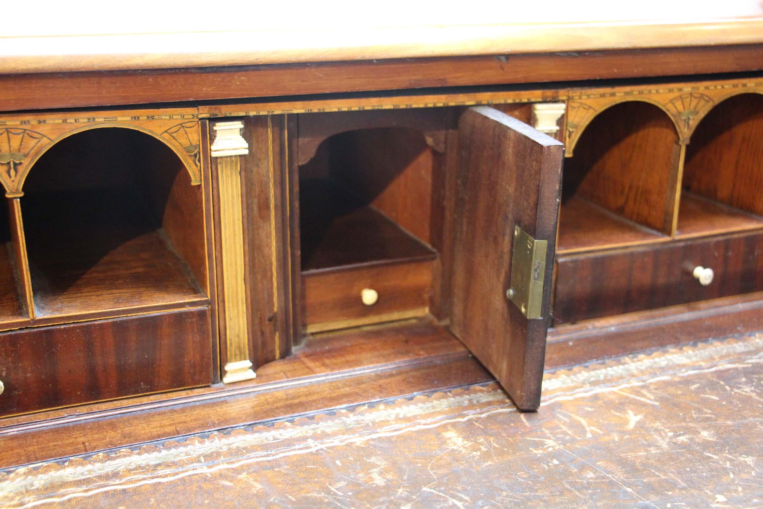 19th Century George III Secretary Desk/Chest  For Sale 7