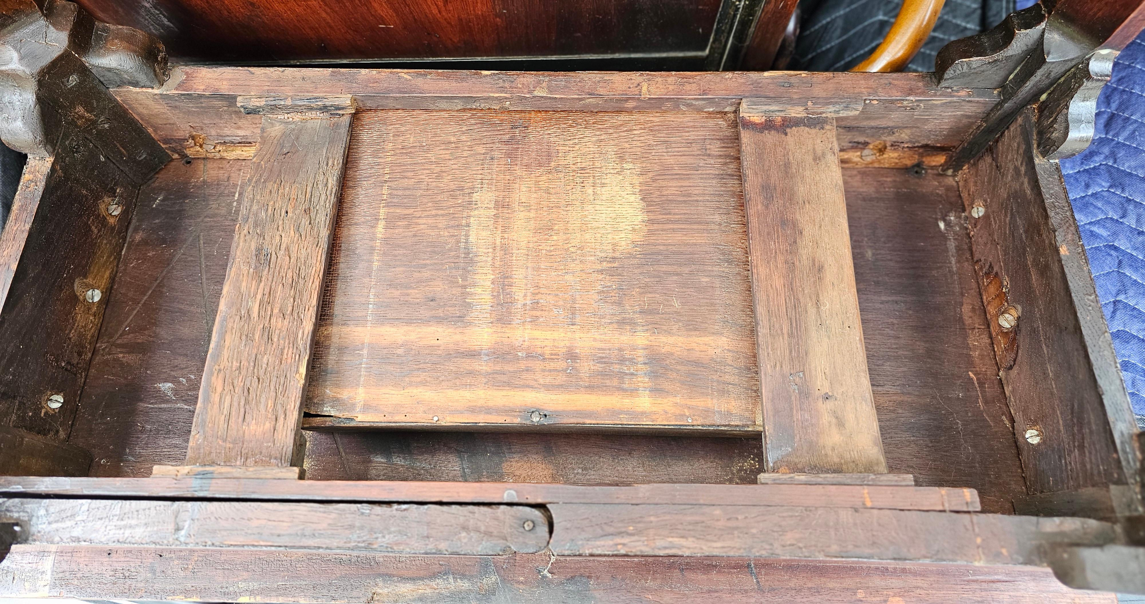 19th Century George III Style Mahogany Fold Top Card Table For Sale 6