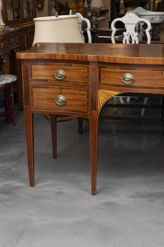 George III Style Mahogany Sideboard, Hand-Crafted, England, Circa 1800