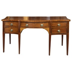 George III Style Mahogany Sideboard, Hand-Crafted, England, Circa 1800